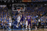 Los Angeles Lakers v Dallas Mavericks - Game Three, Dallas, TX - MAY 6: Lamar Odom and Shawn Marion