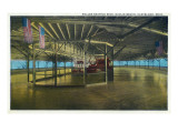Buy Cleveland, Ohio - Euclid Beach; Interior View of Rollerskating Rink at AllPosters.com