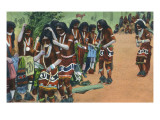 Hopi Indians Dancing the Snake Dance