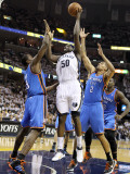Oklahoma City Thunder v Memphis Grizzlies - Game Four, Memphis, TN - MAY 9: Zach Randolph, Serge Ib