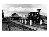 Fairbanks, Alaska - View of the Train Station