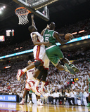 Boston Celtics v Miami Heat - Game Five, Miami, FL - MAY 11: Kevin Garnett and Joel Anthony