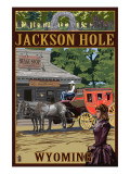 Jackson Hole, Wyoming Stagecoach