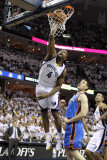 Oklahoma City Thunder v Memphis Grizzlies - Game Three, Memphis, TN - MAY 7: Sam Young and Nick Col