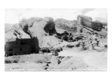 Buy Rocky Mt Nat'l Park, Colorado - Red Rocks Park; View of a Red Rocks Pueblo at AllPosters.com
