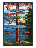 Glacier Bay, Alaska - Sign Destinations