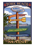 York Beach, Maine - Sign Destinations