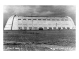 Buy Moffett Field, California - Giant Hangar Exterior at AllPosters.com