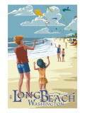 Long Beach, Washington - Kite Flyers
