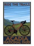 Buy Acadia National Park, Maine - Bicycle Scene at AllPosters.com