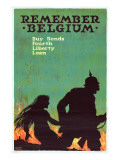 "Remember Belgium: Buy Bonds, Fourth Liberty Loan", 1918