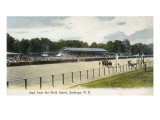 Saratoga Springs, New York - Field Stand View of Start Line