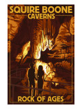 Buy Squire Boone Caverns, Indiana - Rock of Ages at AllPosters.com