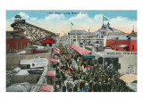 Long Beach, California - View of the Pike