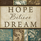 Buy Hope Believe Dream at AllPosters.com