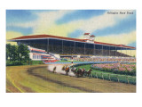 Arlington Heights, Illinois - Horse Race at Arlington Race Track