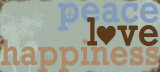 Peace Love Happiness
