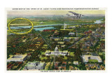 Washington DC - Spirit of St. Louis Sister Plane Flying over District of Columbia