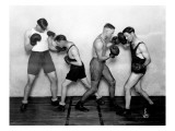 Buy YMCA Boxing Class, Circa 1930 at AllPosters.com