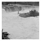 Celilo Falls on the Columbia River, 1954