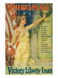Buy "Americans All!: Victory Liberty Loan", 1919 at AllPosters.com