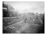 Latona School - Outside - Some Pupils Working, 1905