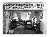 Indian Cycle Co. Booth at Puyallup Fair, 1927