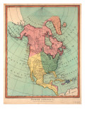 Buy North America, 1790 at AllPosters.com