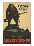 Buy "Come On! Buy More Liberty Bonds", 1918 at AllPosters.com