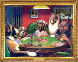 Dogs Playing Poker