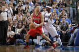 Portland Trail Blazers v Dallas Mavericks - Game One, Dallas, TX - APRIL 16: Brandon Roy and Jason 