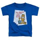 Toddler: Garfield - Duly Noted