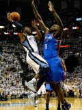 Oklahoma City Thunder v Memphis Grizzlies - Game Six, Memphis, TN - MAY 13: Nazr Mohammed and Mike 
