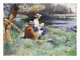 Sketching by the River