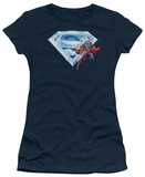 Buy Juniors: Superman - Superman & Crystal Logo at AllPosters.com