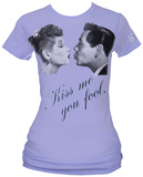 Buy Lucy Kiss Me Qr Coded Tee at AllPosters.com