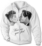 Hoodie: Lucy-Desi Kiss Me