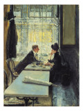 Buy Lovers in a Caf&eacute; at AllPosters.com