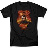 Superman - Man on Fire T-Shirt