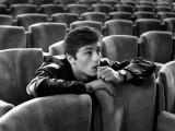 Alain Delon in a Movie Theatre
