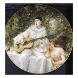 Pierrot, Colombine and Arlequin
