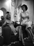 Gina Lollobrigida and Martine Carol