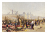 Flowers Sellers on the Banks of the Seine