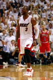 Chicago Bulls v Miami Heat - Game Four, Miami, FL - MAY 24: Dwyane Wade, Drrick Rose