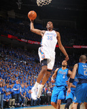 Dallas Mavericks v Oklahoma City Thunder - Game Four, Oklahoma City, OK - MAY 23: Kevin Durant and 