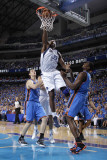 Oklahoma City Thunder v Dallas Mavericks - Game Two, Dallas, TX - MAY 19: Brendan Haywood, Serge Ib