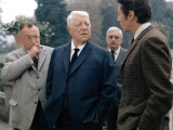Jacques Monod, Jean Gabin and Michel Auclair: Sous Le Signe Du Taureau, 1968
