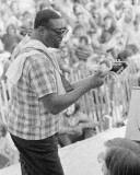Albert King, Stanley Livingston, 1970, Blues Fest, Ann Arbor, Michigan