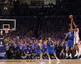 Dallas Mavericks v Oklahoma City Thunder - Game Four, Oklahoma City, OK - MAY 23: Kevin Durant, Sha