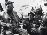 Jean Gabin and Fernandelshooting Picture: L'Âge Ingrat, 1964